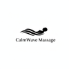i need calmwave massage logo wothou backgrount it must not have any colour just the logo 